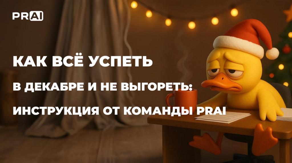 Как не выгореть в декабре