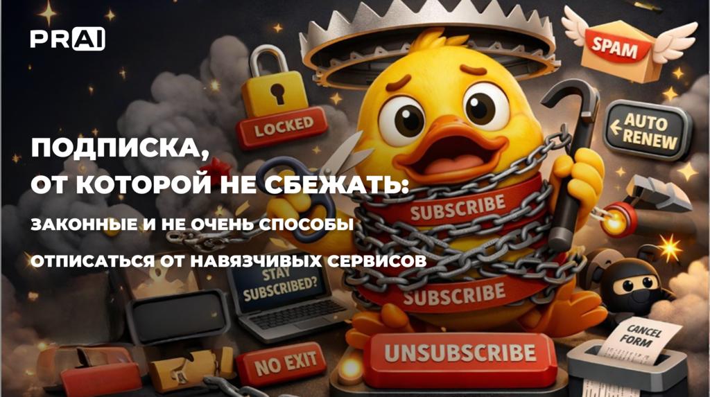 Бесплатно 7 дней, а потом — навсегда: как отписаться от сервиса, который не отпускает